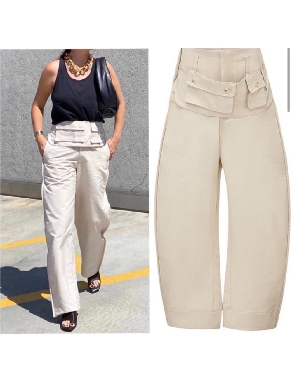 Simonett Radea Beige Pant S